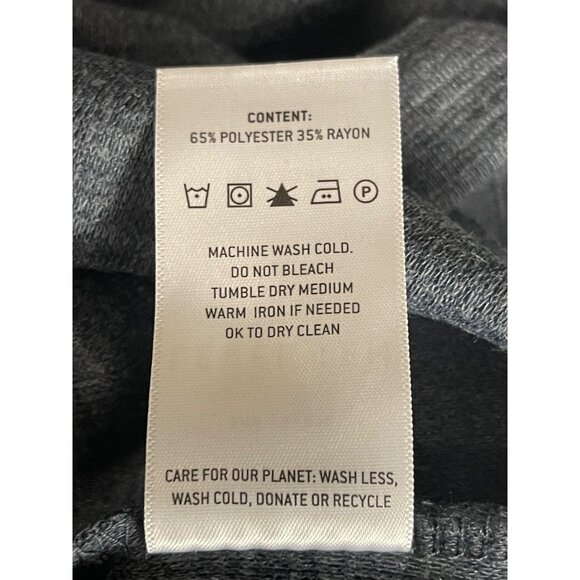 Level Ten Mens Long Sleeve Knit Shirt Navy Grayish Blue Size Small - Picture 5 of 8